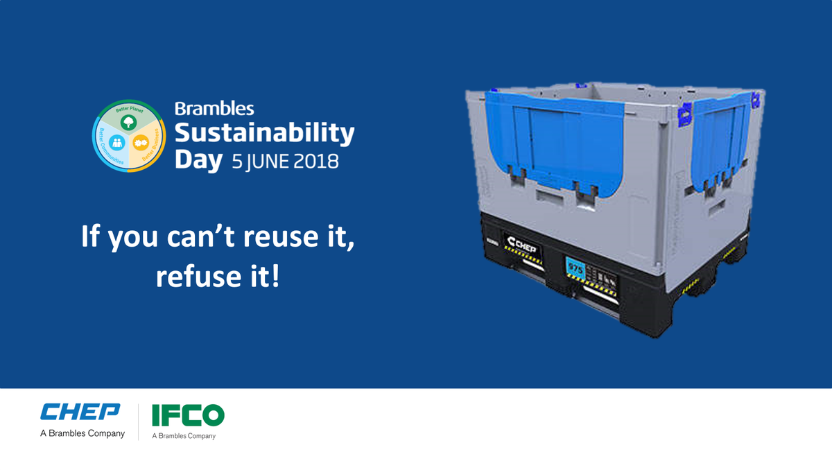 supplychain_s's tweet photo. Our customers #ShareAndReuse our products to cut down on waste and make their #supplychain more #efficient. https://t.co/hPLrfQIb0h #Sustainability #WorldEnvironmentDay https://t.co/NjeVWSR57p