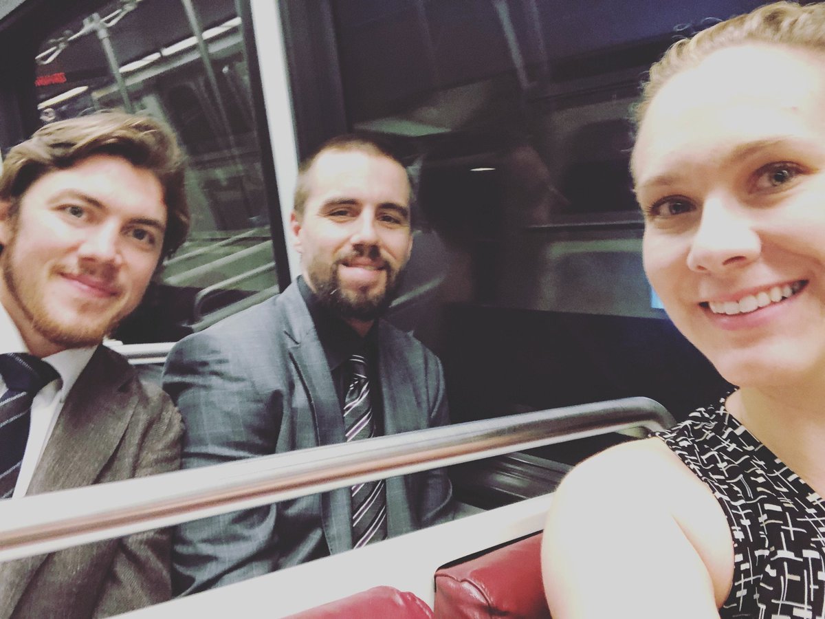 If there is a better running bit than TJ Oshie and Matt Niskanen metroing to the home Stanley Cup games I don't know what it is. My friend Page commuted with them today.