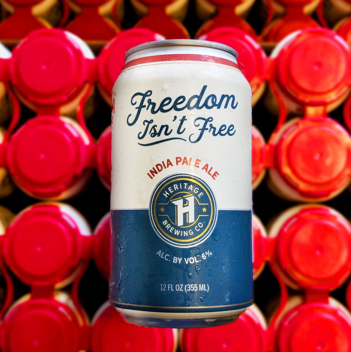 Cheers to the red white and blue! Just canned a fresh batch of Freedom today.