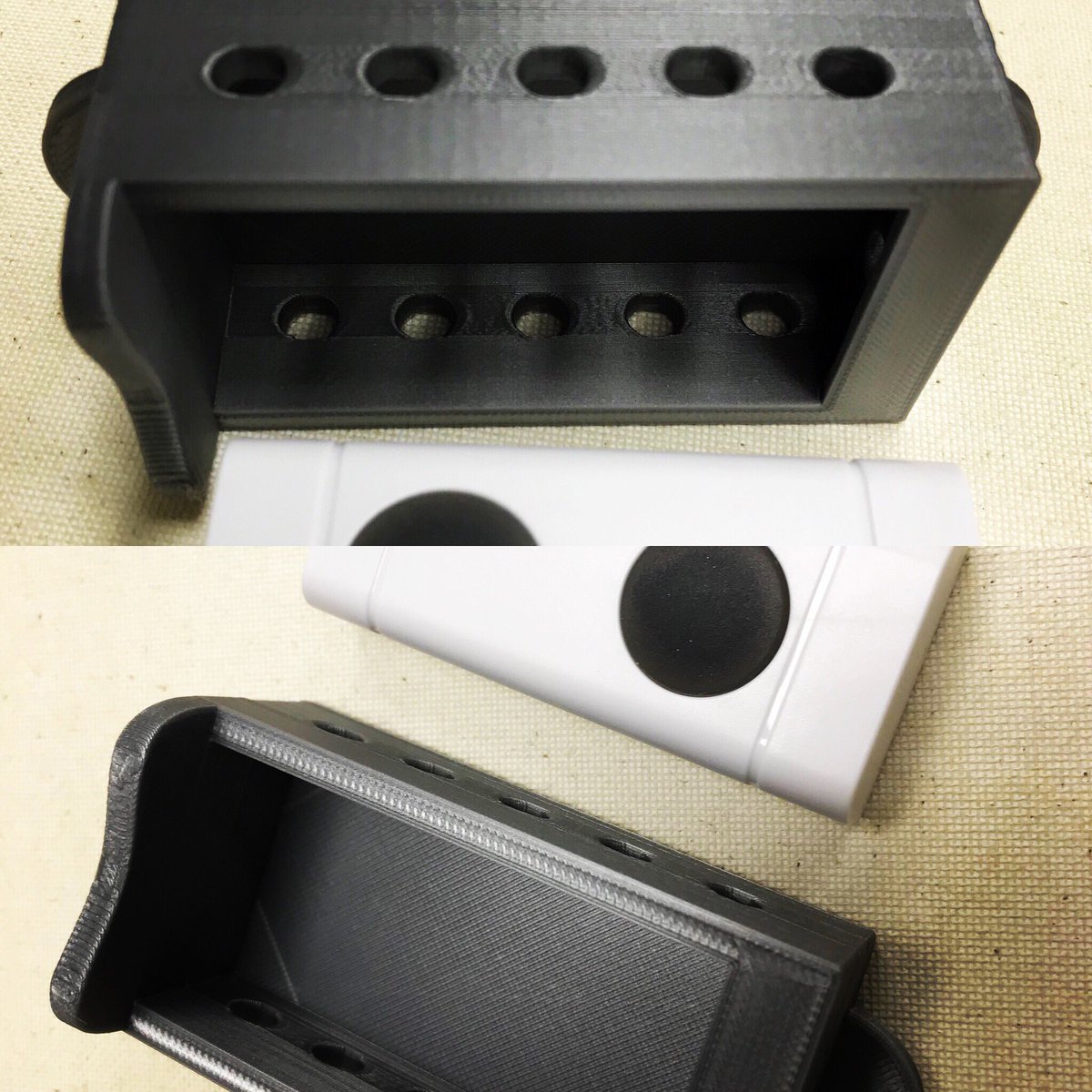Rhino3DTV's tweet image. 3D Printing the case for our RhinoFabStdio’s doorbell #sudohopper3d #mcneelmiami #Rhino3D