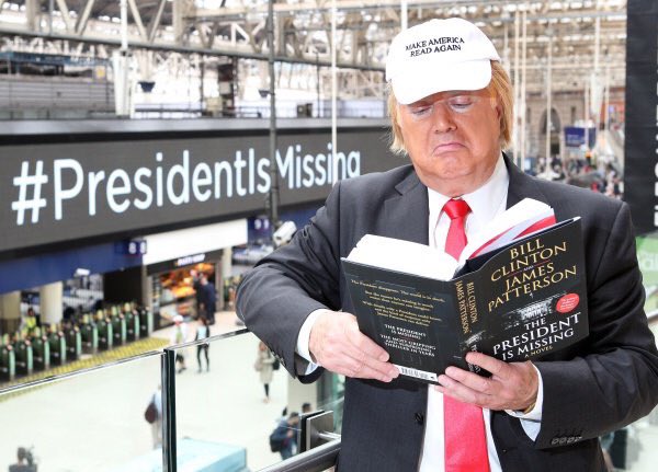 Blue made it happen again #PresidentisMissing