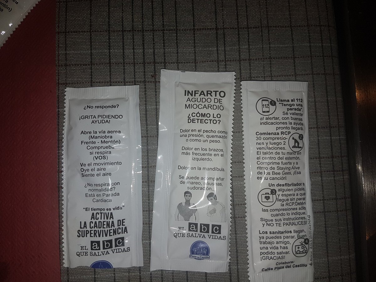 marinagcl's tweet photo. La campaña ‘Azucarillos que salvan vidas’ ofrece claves para actuar ante problemas en los que ganar tiempo es esencial
Recuerdos de Pamplona 
#seram2018 https://t.co/63j522T4ZC