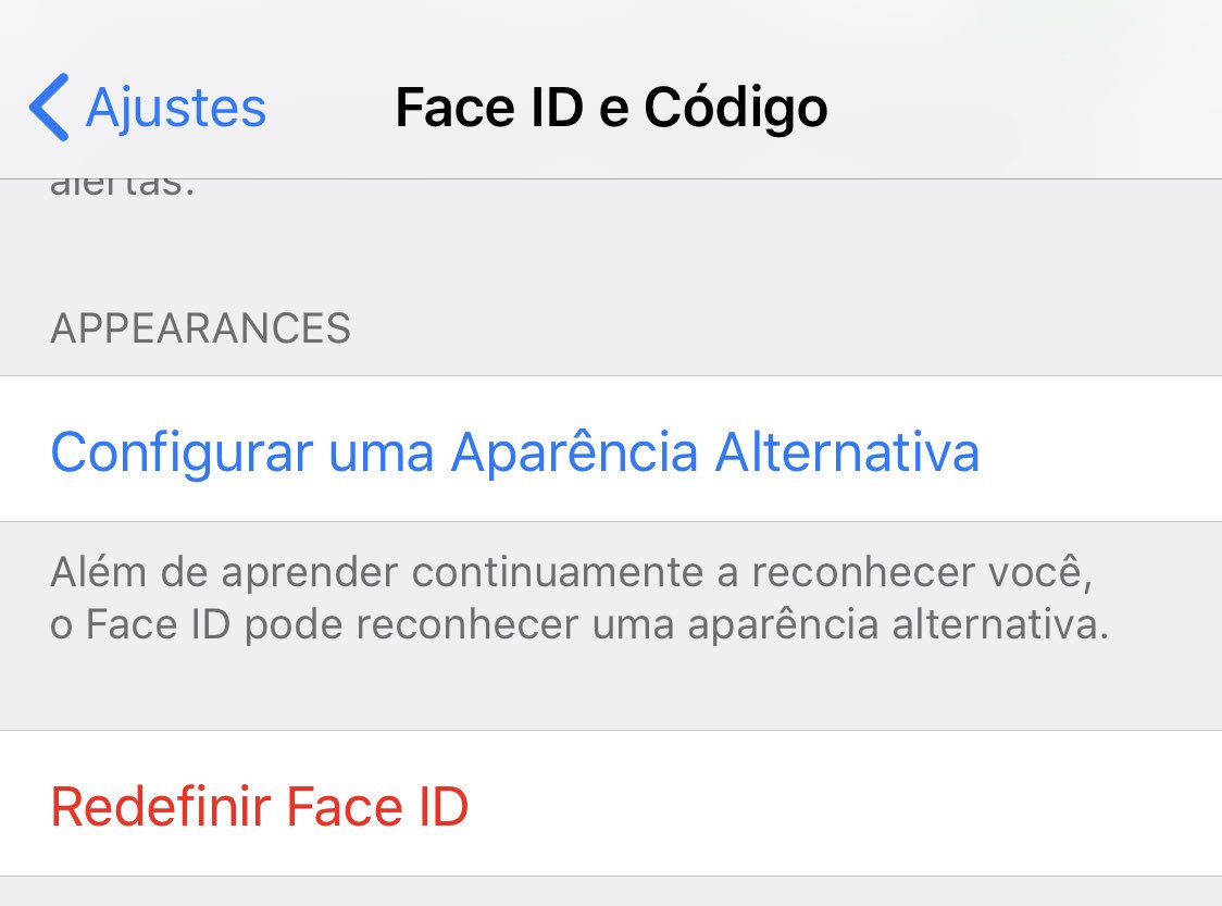 blogdoiphone's tweet image. #iOS12beta: O novo sistema irá permitir registrar um segundo rosto no FaceID do iPhone X.