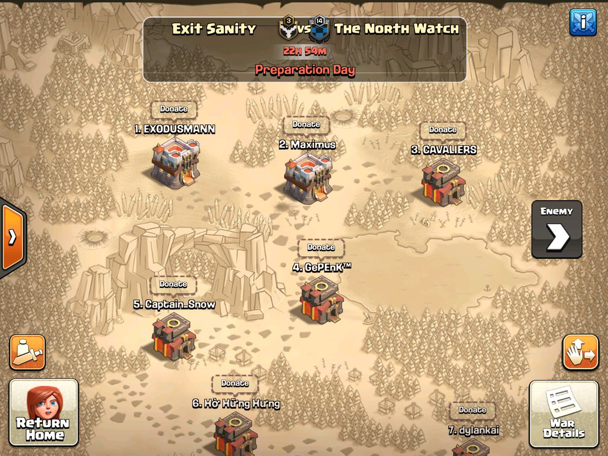 Potluck spin in Exit Sanity up against The North Watch.