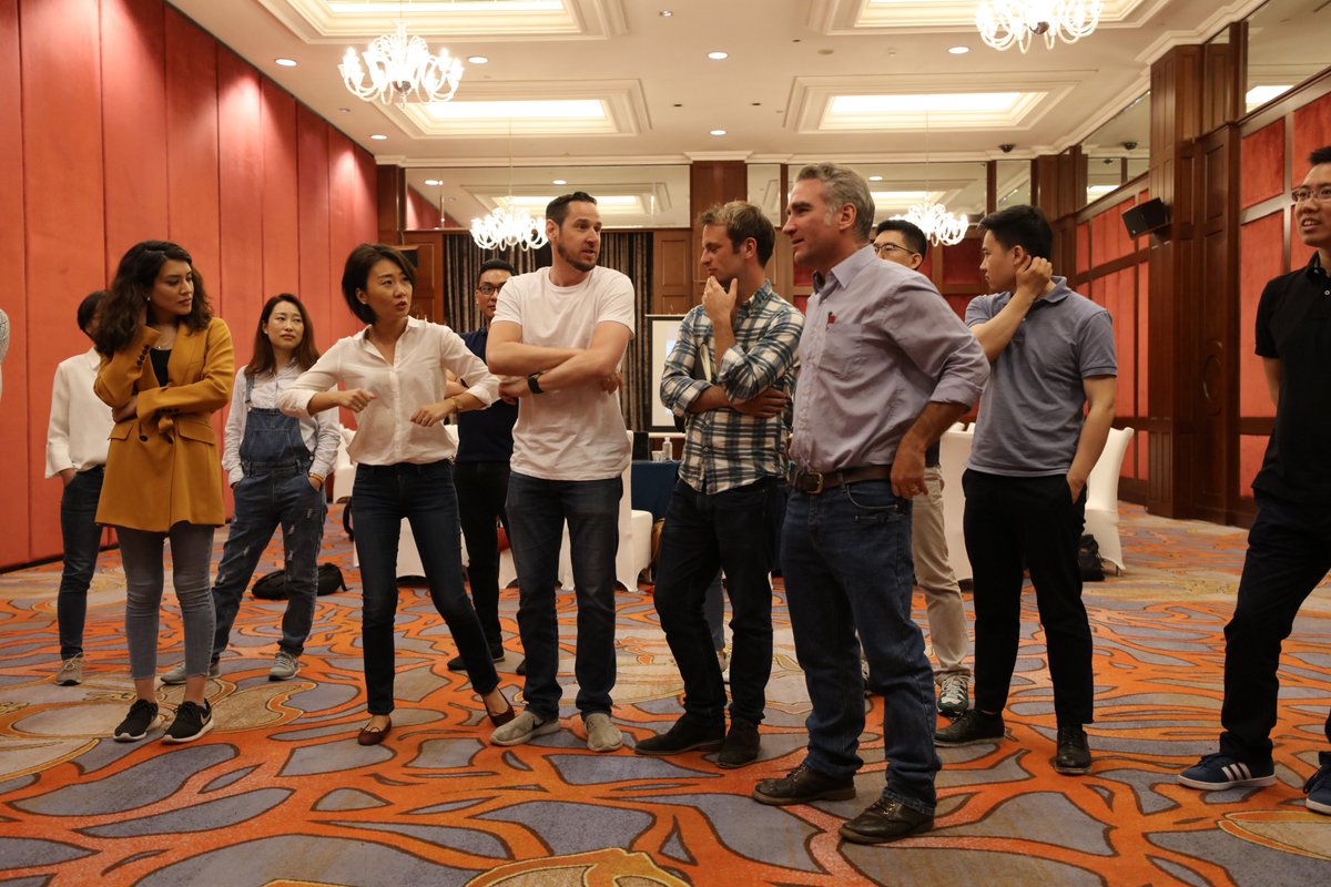 zaidi_mariam's tweet photo. When @guyhendersonde and I look on at @CGTNmirolu and Dan doing chicken dances with wonder :p #Beijing #training2018 #favouritePicture @CGTNOfficial @cgtnamerica https://t.co/cUp6H8uD6M