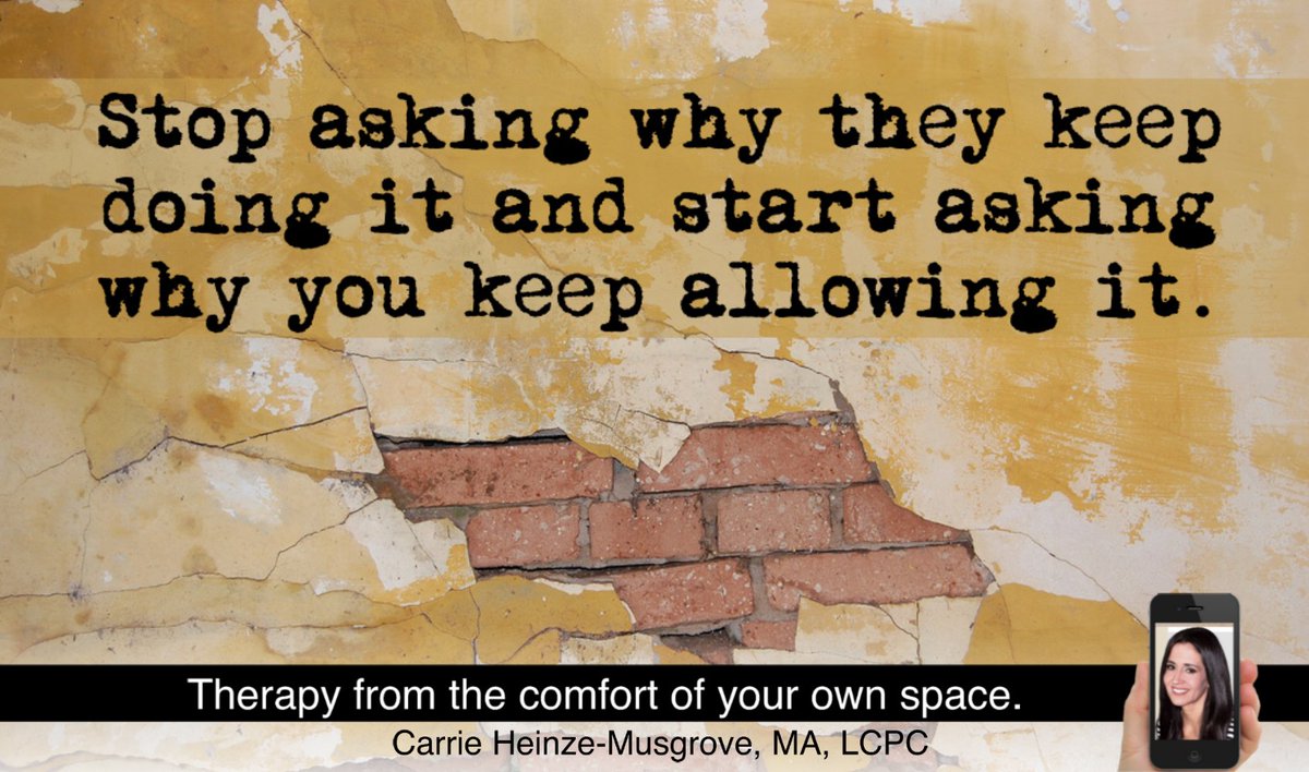 What do you allow? Do you bend over backwards for people and still get treated poorly? Do you have family that isn’t really there for you when you need them? Do you have friends in your life that don’t #therapy  carrienet.com/what-do-you-al…