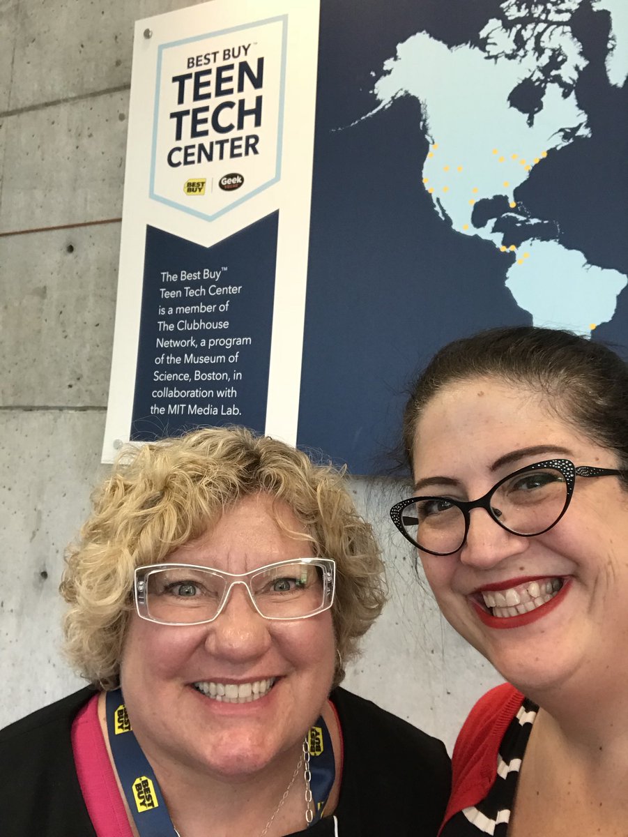 stephenglundmn's tweet photo. Got a chance to see the Teen Tech Center at the Hennepin County Library downtown Minneapolis! What an amazing spot. Got to hear from a teen participating, loved it. #bestbuyteentechcenter #futurerecruits https://t.co/KQA8TFVDDl