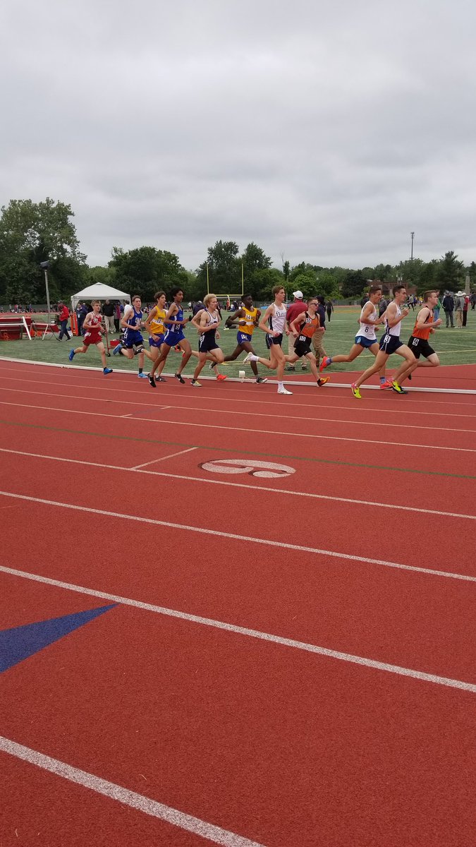 CoachHuling's tweet photo. Jadon Parris(without 1 shoe) and Stephen Finck finished strong in the 3200. Juliet Bussell ran a PR in the 3200. Emma Mangold PRs in the Javelin throw as well! #GreatFinishToTheSeason #StateOpens https://t.co/32X55BH3Rp