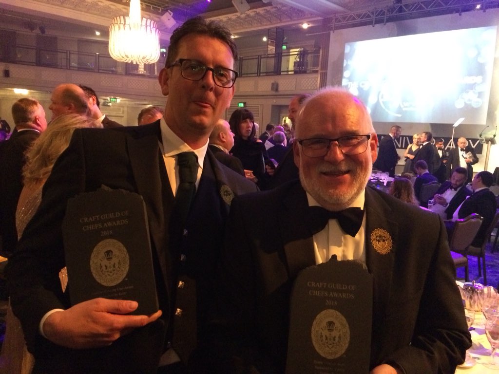 SodexoUK_IRE's tweet image. Massive congratulations to David Ward and Stephen Frost. Our two #CGCawards winners tonight