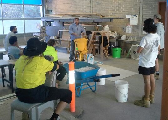 LaticreteAus's tweet photo. Recently LATICRETE was invited to spend time and train the tiling apprentice students at Yallah TAFE NSW on LATICRETE products.Time was spent in the classroom and also in practice where the students actively participated in hands on training! https://t.co/6qV84m8pg8 https://t.co/ZK15KIjma3