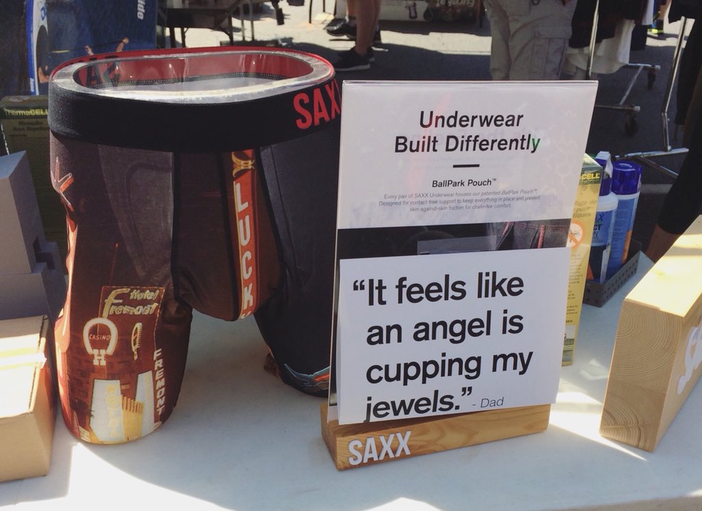 hhalpernesq's tweet photo. Underwear built differently ... how does it make you feel? 🤔 #SAXX #saxxunderwear #ballparkpouch #boxerbriefs #mensfashion #torontofashion #supporter #hhalpernesq #torontomenswear #mensboxers .
.
.
Photo captured at: Adventure Attic Travel and Outdoor Lifestyle @AdventureAttic https://t.co/Iaj3yI3fh6