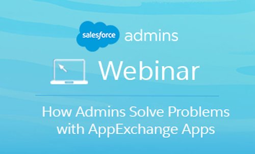SalesforceAdmns's tweet photo. 📣🖥#AwesomeAdmin Webinar Alert! 🖥📣
Register now to join #AppyAdmins @KimWargo &amp; @JMinDCsports, w/ @MikeGerholdt on Wednesday to hear how they solve problems w/ @AppExchange components. 

Register now!👇🏾
📆 6/6/18
⏰10 am PST
💻 Register now: https://t.co/yO3tUvcSNX https://t.co/oIGq0HOEhi