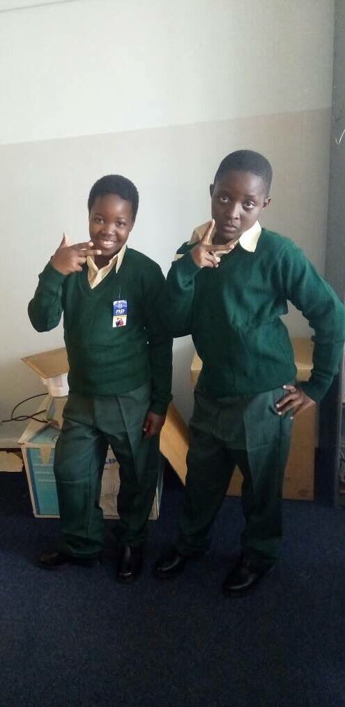 OutreachPanel's tweet image. We managed to get these lovely young ladies back into school and they are very excited to embark on the journey. This is a new chapter in their lives and they ready to use the education weapon to change the world #Every child deserves quality education #outreachpanelfoundation