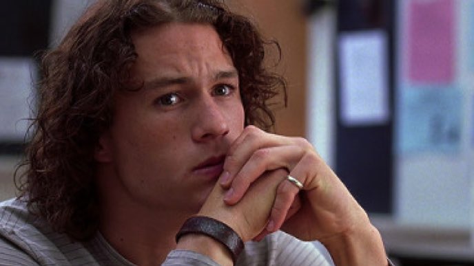 gh0stfacestu's tweet photo. ‘...I hate it when you're not around, and the fact that you didn't call. But mostly I hate the way I don't hate you. Not even close, not even a little bit, not even at all’

10 Things I Hate About You, 1999. https://t.co/uyRM2VCSoz