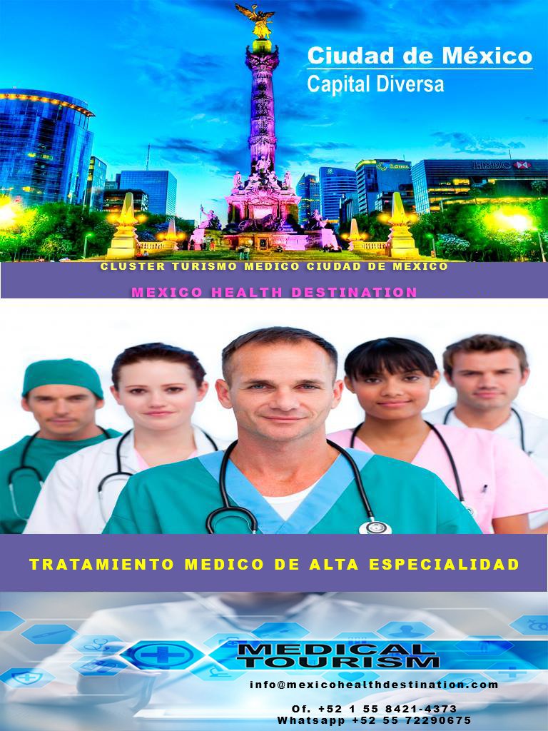 ClusterTMCDMX's tweet photo. La #CDMX es el Detonador del #TurismoMedico Especializado, generador de Empleo y Derrama Económica, en #MHDCDMX somos un Grupo de Profesionales dedicados a la #Salud y el #Turismo  Los invitamos a seguirnos https://t.co/Kz9PDTRkM4 https://t.co/0ciddRTyv5
