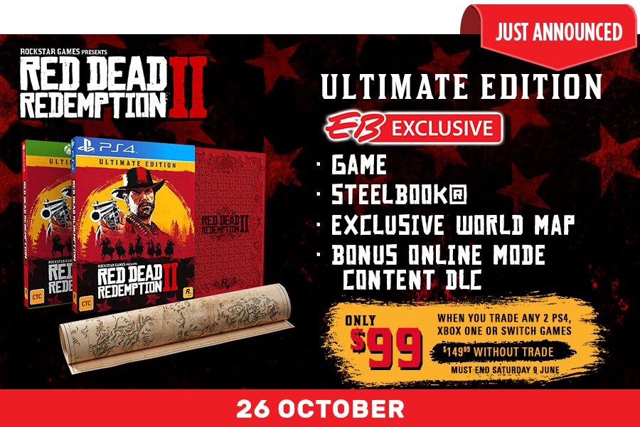 red dead redemption eb games ps4