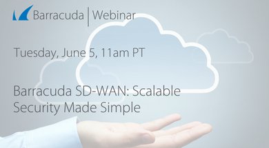 barracuda's tweet photo. Don't miss tomorrow's webinar! See how to effectively create a security posture that works for your distributed organization - register here: https://t.co/wmHbNYAlJA #SDWAN #cloudgenfirewall #cloudsecurity https://t.co/R3bEtI25o3