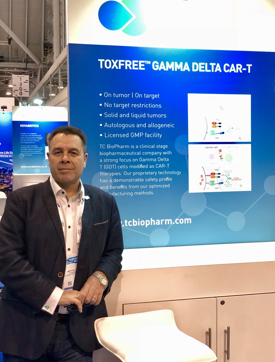 MichaelLeek's tweet photo. @TCBioPharm will be @BIOConvention stand 1321 - please swing by for a chat... https://t.co/bJjfqFI5Di