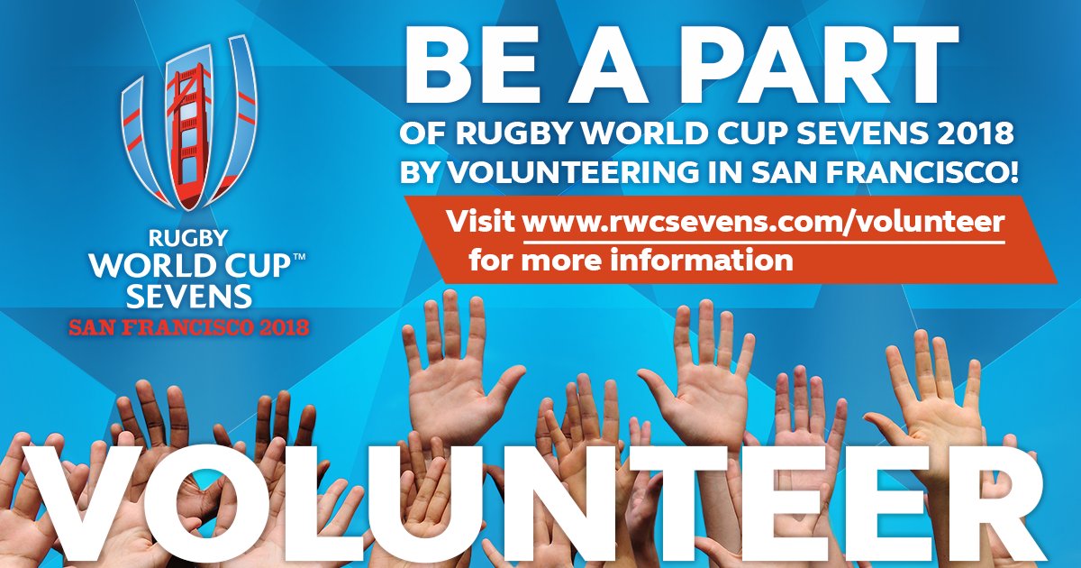 Want to be involved in the first ever U.S. hosted Rugby World Cup?

We're looking for #RWC7s volunteers! ⬇️
