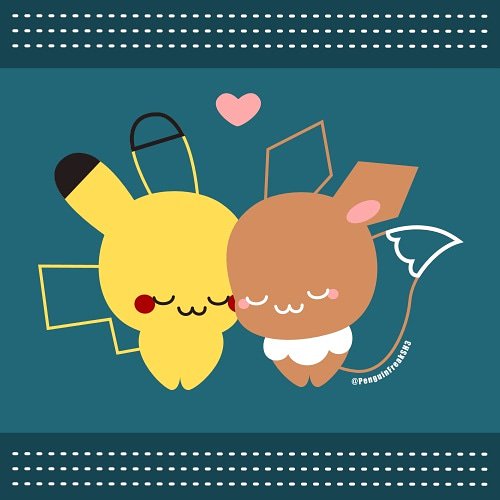penguinfreaksh3's tweet photo. Cute #pikachu and #eevee doodle. I'm excited for #pokemonletsgopikachu and #pokemonletsgoeevee to come out!
#pokemon #cutevectorart #nintendo #videogames #inkscapeartist #michiganartist #kawaiiart #fanart #adorableart #penguinfreaksh3 #StephanieHardy #shardy #pikachuandeevee https://t.co/G8jra77vnr