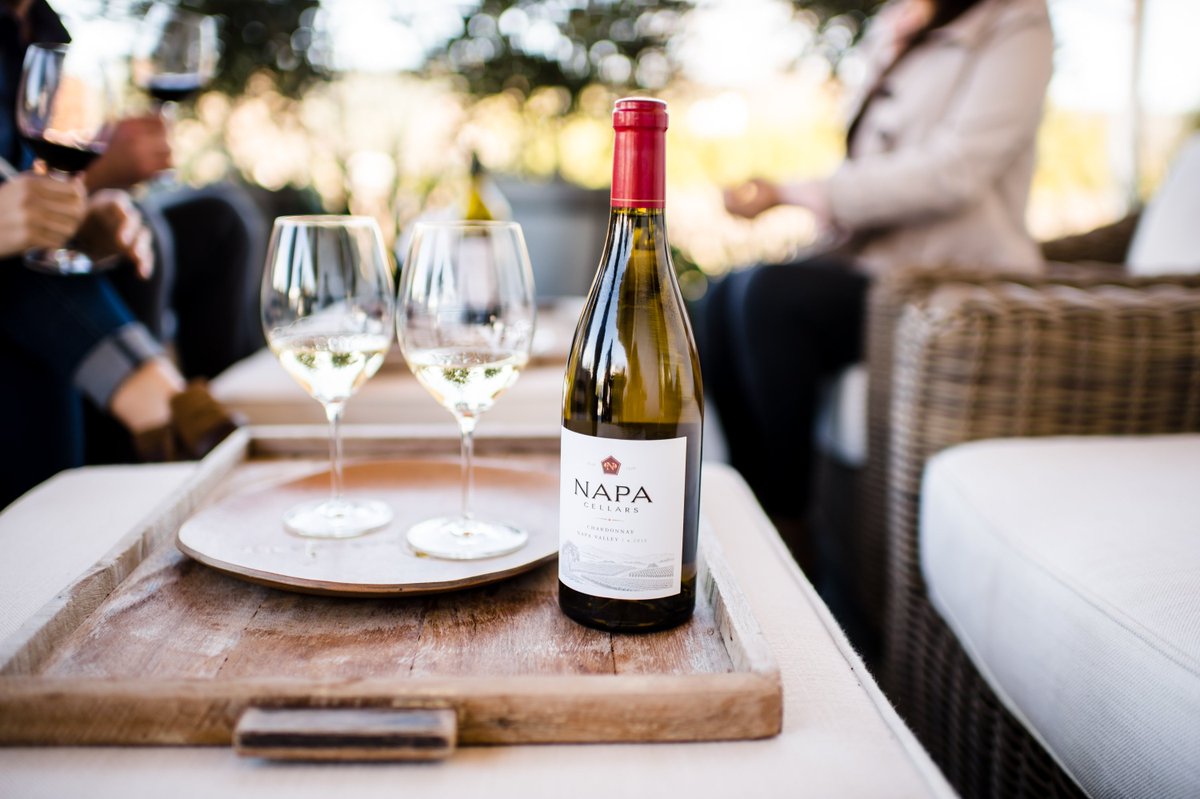 The perfect way to end a Monday is with a glass of Chardonnay in the evening.