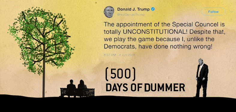 DadKevinW's tweet photo. @nytimes Well, time flies when you're having dumb. https://t.co/uWMKr0ua7Q