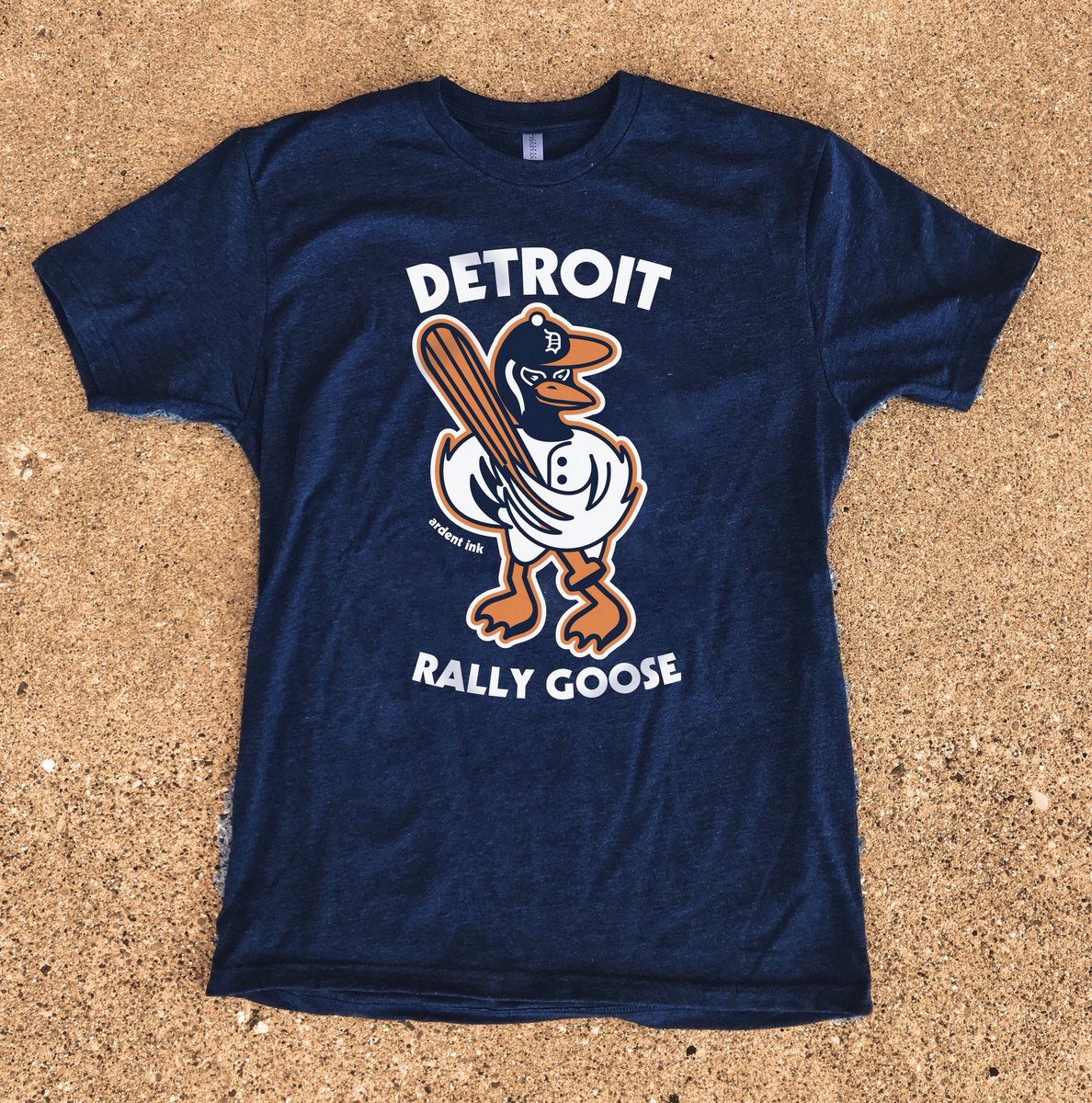 ardentink's tweet photo. Pre order our limited edition #rallygoose T-shirt https://t.co/Qh4PklOtJO #tigers #detroit #detroittigers https://t.co/6bQXhxl4K0