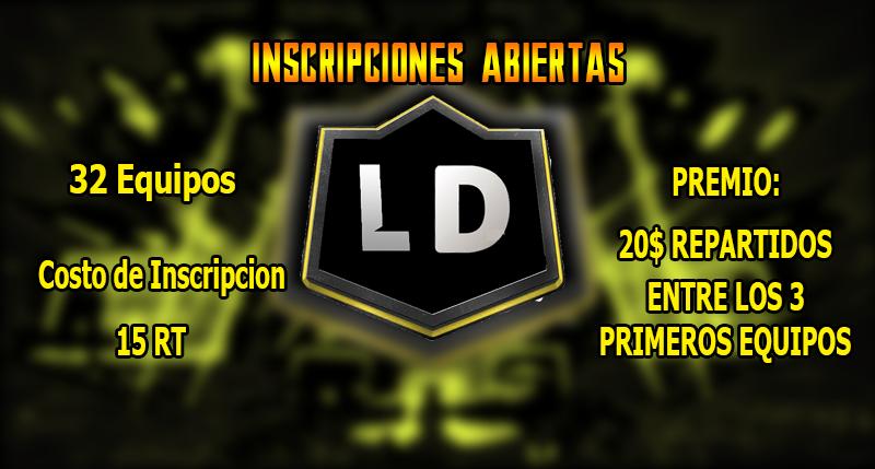 ¡Se abren las inscripciónes para la <a href="/DragonLiga/">Liga del Dragon</a>!👑
REQUISITOS:
-Dar RT Y MG(15 RT)
-Seguirnos:<a href="/DragonLiga/">Liga del Dragon</a>
-Seguir a nuestro sponsor: <a href="/JaviBlakeCR/">Javier Eli Reyes</a>
-Seguir a @AntonGamerCR
-Seguir a <a href="/VenonTeam/">TeamVenom</a>
-Seguir a @TutosFaster1
Una vez echo todo enviar MD con las pruebas!😍
Solo 32 Equipos 🙌