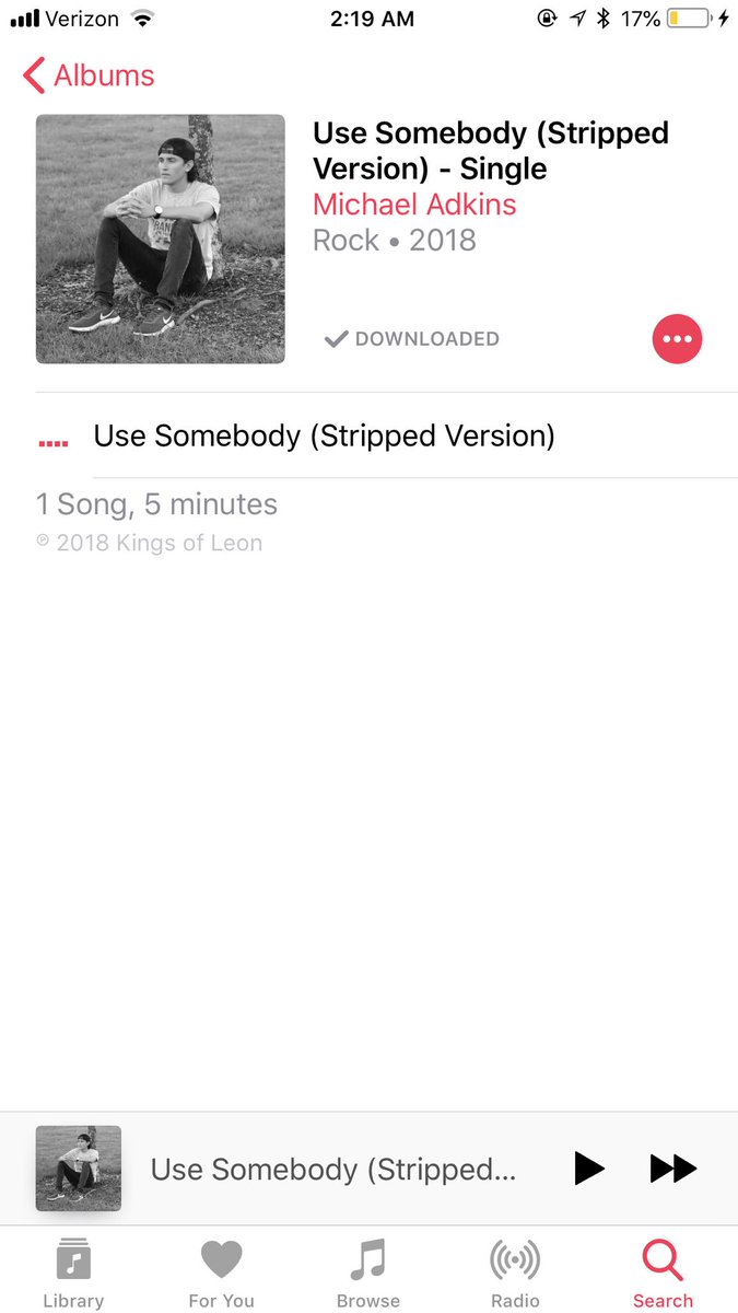 michaelman44's tweet photo. My cover of “Use Somebody” is now out of Apple Music and Spotify so go check them out!!!!!!!! https://t.co/kkV60advpw