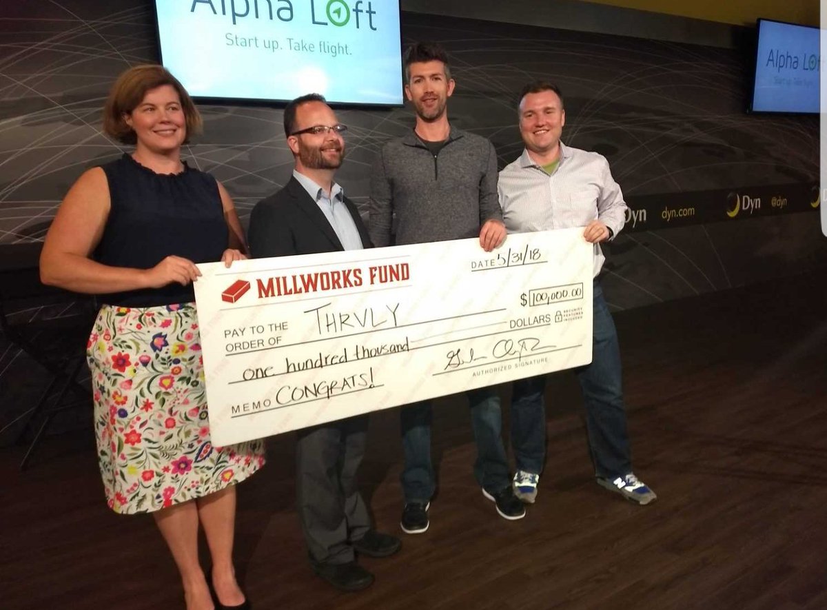MillworksFund's tweet photo. AlphaLoft Startup Shindig: $300,000 awarded to three NH startups: https://t.co/4A6pQMZDK0 https://t.co/ZG8zEUxBkC