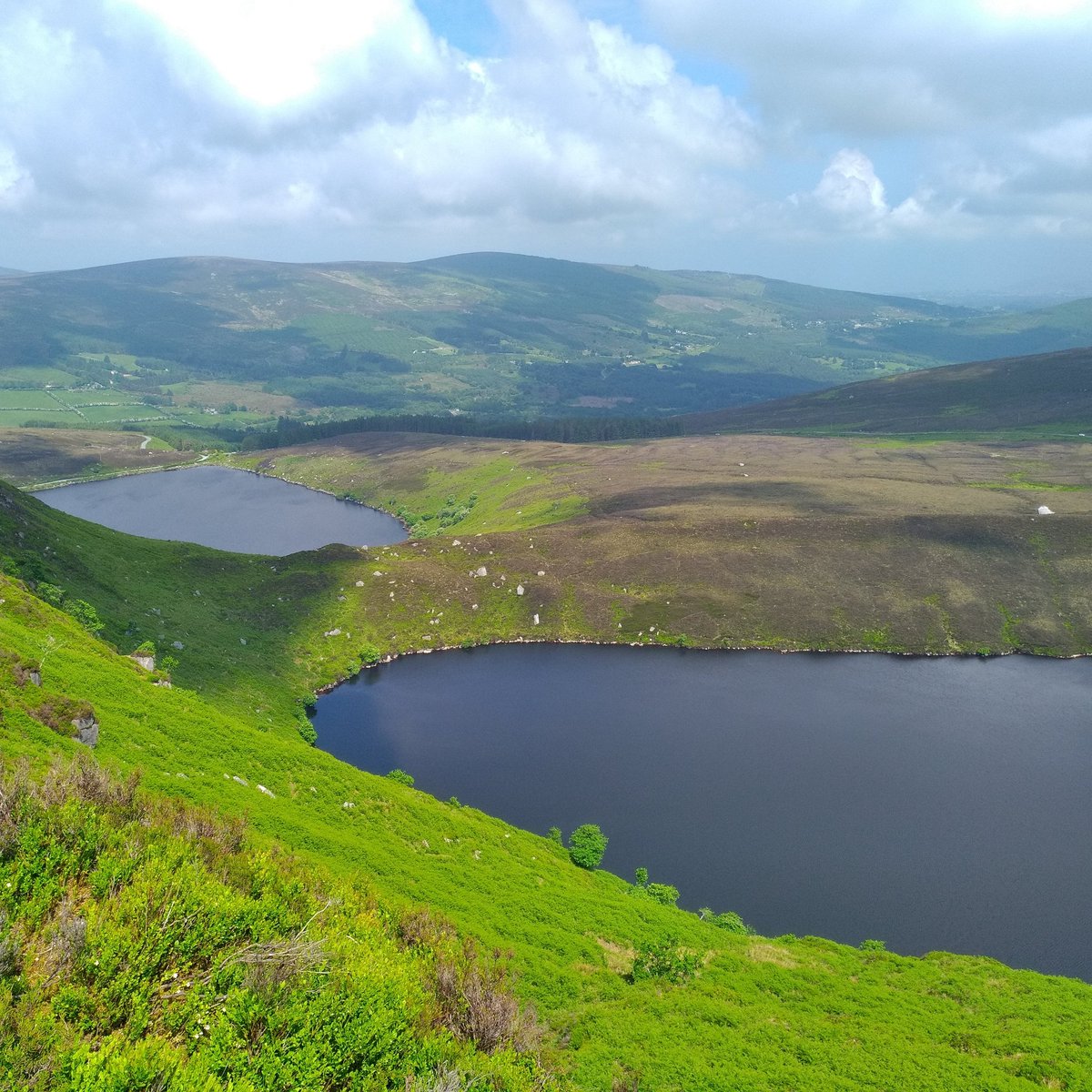 LonePeakbagger's tweet photo. On the way up Kippure (757m), highpoint of co. Dublin this afternoon...
#kippure #countydublin #countytop https://t.co/JyDs9xIPQo
