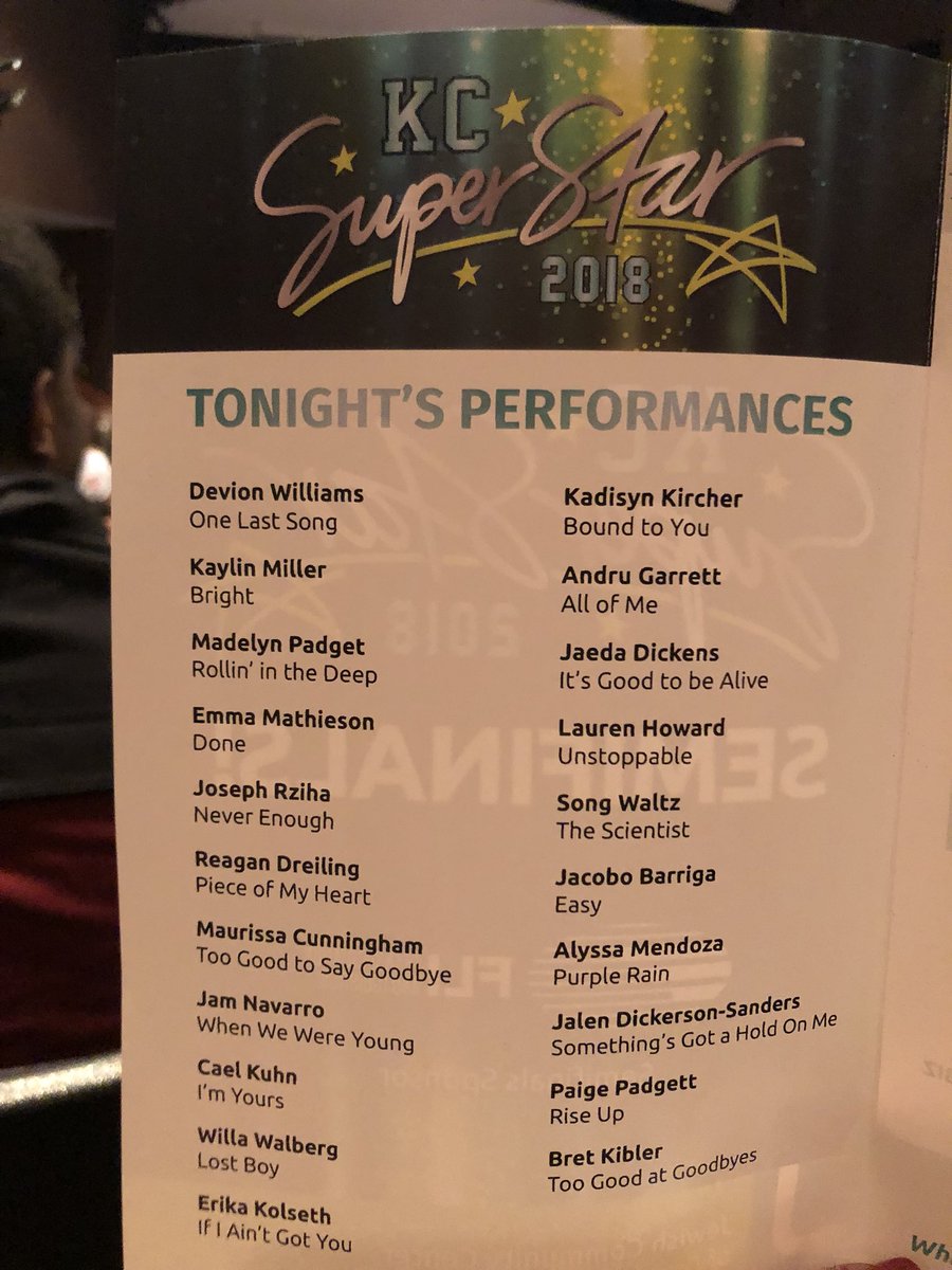 CoachSwatek's tweet photo. Part of the Piper Varsity Volleyball team is at KC Superstar Singing Competition Semi-finals supporting one of their teammates. 
🎵🎵 GO KAYLIN!!! 🎵🎵 
#ButFirstIceCream 🍦 https://t.co/wQNtfgoQoo