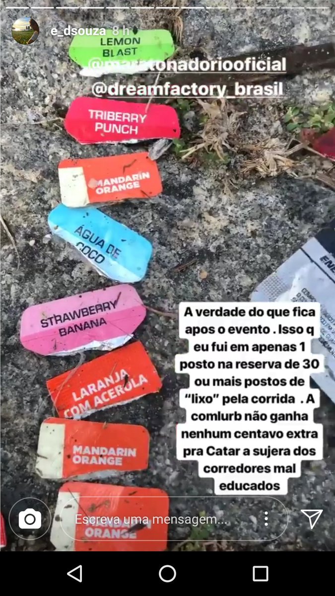 _threefins's tweet image. Triste, evento com grandes pessoas falsas "amantes da natureza", "fit" grandes egoístas 😢
@maratonadorio @dreamfactory