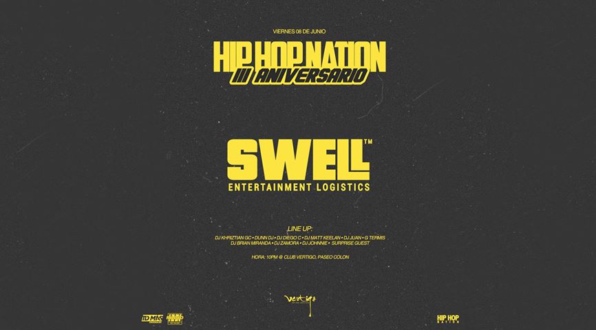 • GIVEAWAY • 🦅

Este viernes 08 de junio nos vamos a celebrar el tercer aniversario de <a href="/hiphopnationcr/">HIP HOP NATION CR</a> en <a href="/clubvertigocr/">Club Vertigo</a> y nos llevamos a 4 amigos más con nosotros! 🎁

Para participar por esas entradas solo tienen que seguir a <a href="/hiphopnationcr/">HIP HOP NATION CR</a> y dar RT a este post!