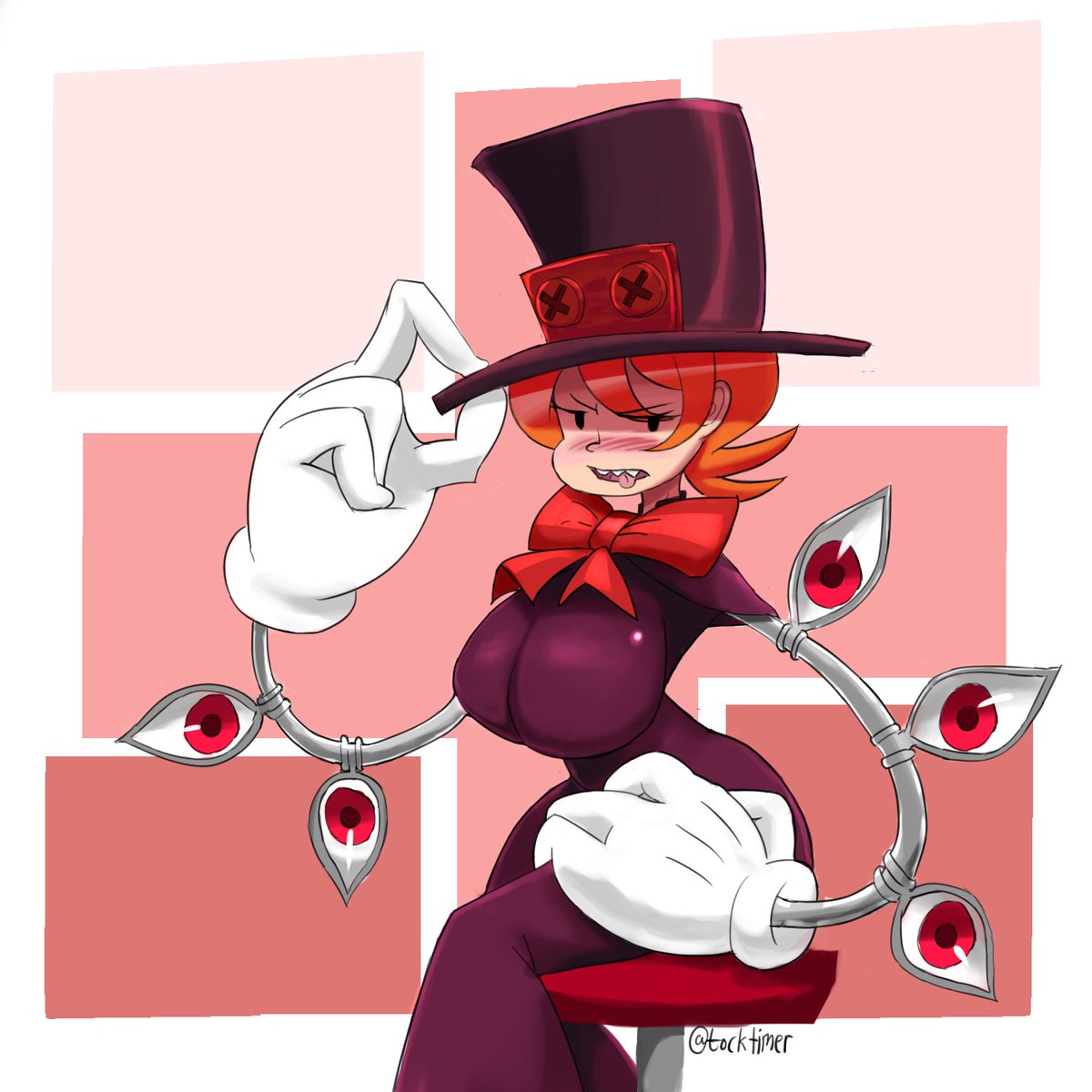 peacock from skullgirls thumbsup peacock from skullgirls thumbsup