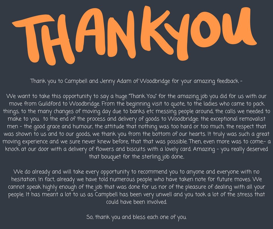 We love to keep our clients happy and we love hearing their wonderful feedback!!