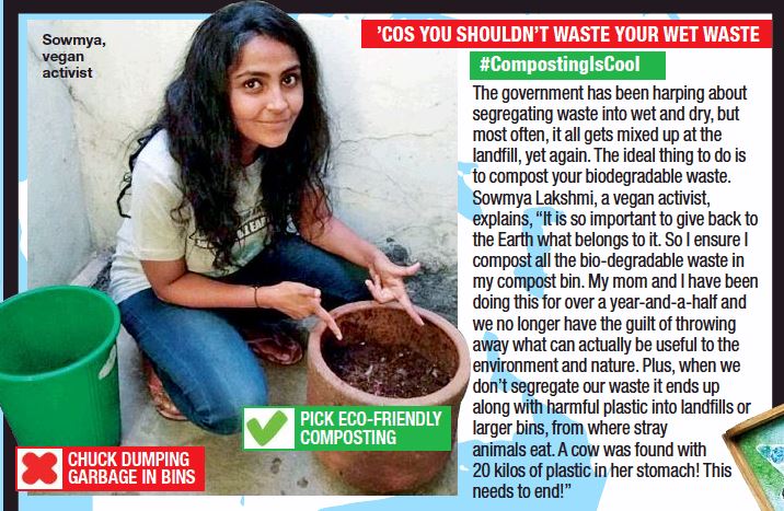 HydTimes's tweet image. #CompostingIsCool, so this #WorldEnvironmentDay let&apos;s vouch to reuse waste.