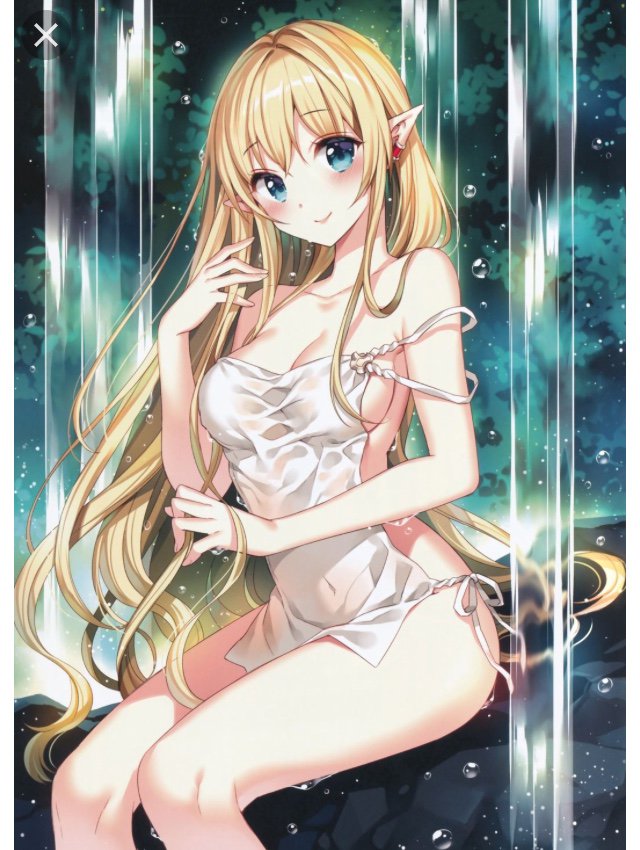 BishScarlet's tweet photo. “Princess work is always so boring! Let’s do something more fun!” She says. You two where hanging out in the enchanted springs, since I managed to escape the guards.

#LewdRp https://t.co/FTscBotGUT