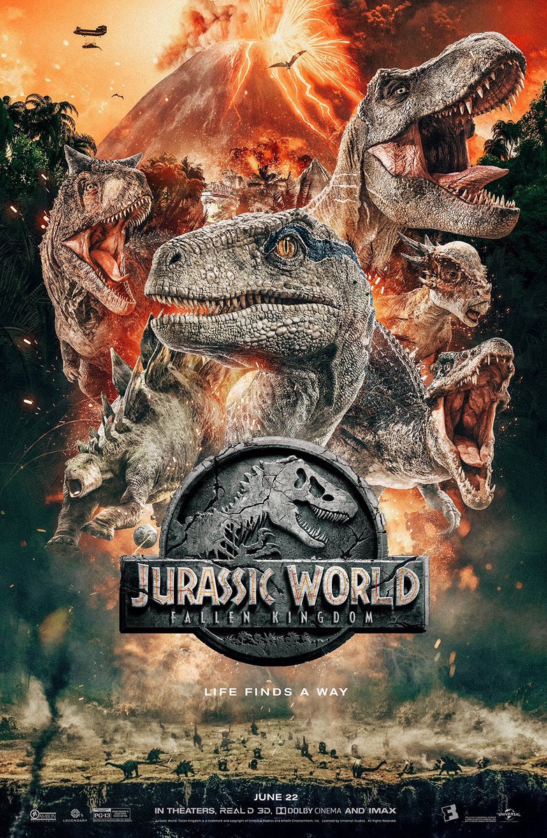 O Xrhsths 𝐷𝐼𝑍 Sto Twitter ジュラシックワールド 2のカッコいいポスター Jurassicworldfallenkingdom 韓国では明日から公開だね T Co 2lauotthr6 Twitter