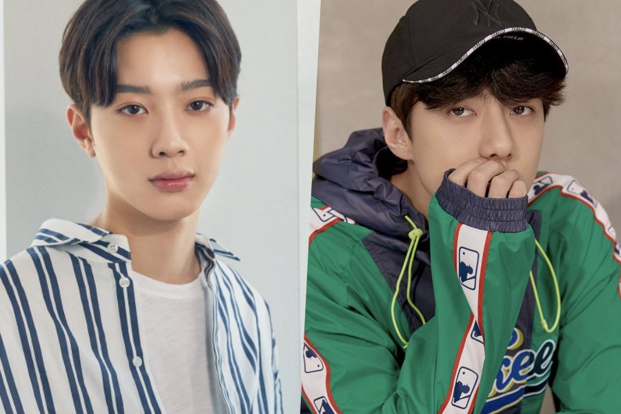 soompi's tweet photo. #WannaOne's Lai Guan Lin Talks About His Friendship With #EXO's Sehun And Being The Maknae 
https://t.co/GrUcaUzPgT https://t.co/Q5PgLA9fkw