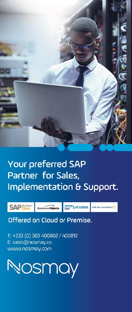 nosmayltd's tweet photo. #SAP #BusinessOne, the comprehensive ERP business suite for Small &amp; Medium Sized businesses has now surpassed 60k customers. Read here ---> https://t.co/VHRjuOaQ6c 

#Nosmay is your preferred SAP Business One Sales, Implementation, Support and Training partner.

#Tech #Ghana #IT https://t.co/b4TJPNvlkg