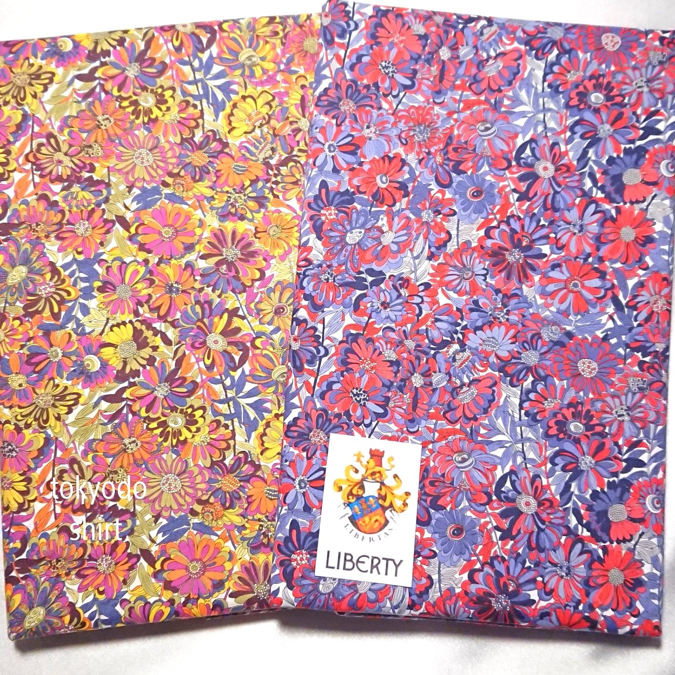 Tokyodo Shirt 東京堂シャツ リバティプリントの新柄が入荷 男女問わず人気の定番花柄です 父の日は6月17日 父の日プレゼント オーダーシャツ Fashion Liberty Shirt Tokyo Japan オーダーメイド シャツ ワイシャツ リバティ リバティ
