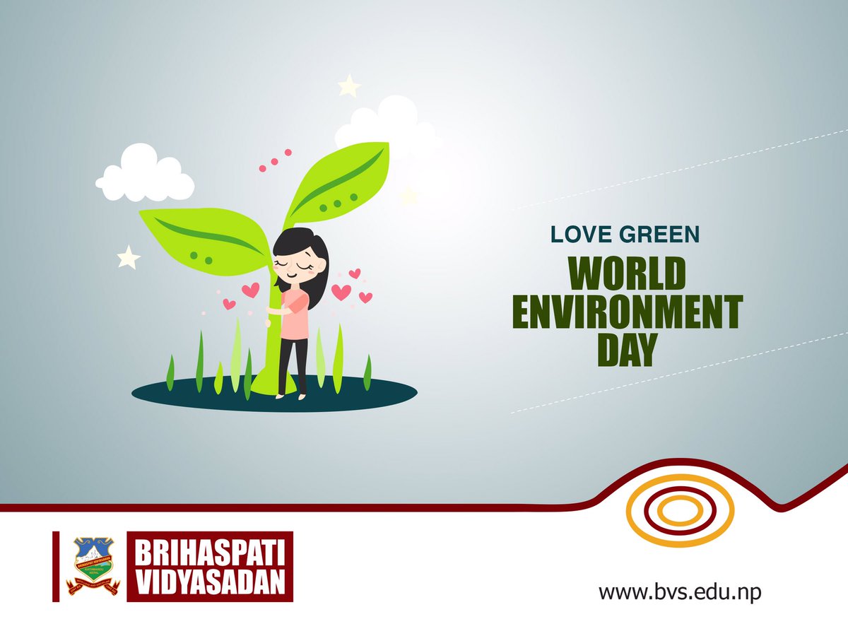 BVSSchool's tweet photo. #WorldEnvironmentDay#gogreen#♻️✅ https://t.co/fdkl72SQJL