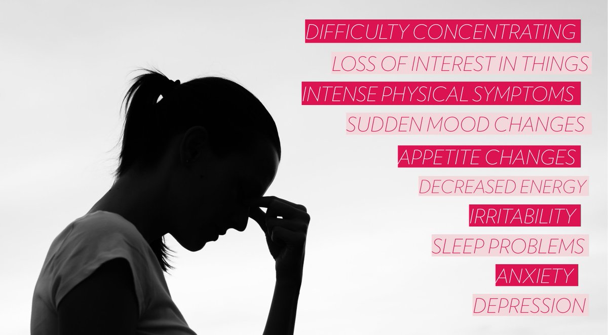UbatOhUbat's tweet image. #Premenstrual syndrome (PMS)

PMS may be mild or strong &amp;amp; vary from month to month. When PMS symptoms are severe, the condition is called premenstrual dysphoric disorder (PMDD). PMDD is condition in which a woman has severe depression, irritability &amp;amp; tension before menstruation