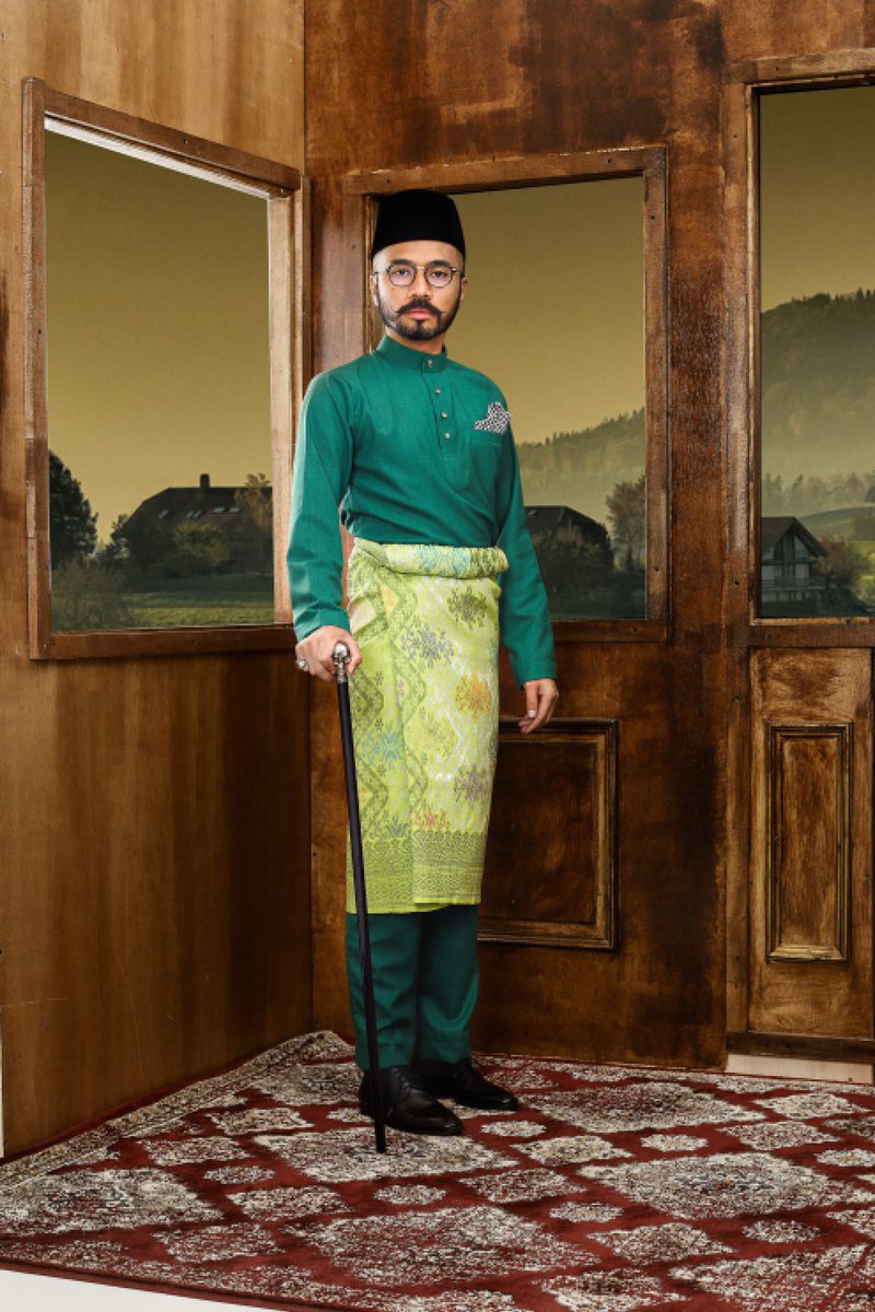 Baju Melayu Wak Doyok : Baju Melayu Slim Fit Elrah Exclusive Wak Doyok