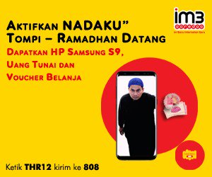 E_MOTION_ENT's tweet photo. Lebaran sebentar lagiii, sudah dapat THR? Dapatkan HP Samsung, Uang Tunai & Voucher Belanja hanya dengan mengkatifkan Nadaku @Tompi - #RamadhanDatang Ketik THR12 kirim ke 808, Periode 1 May - 15 July 2018 #SuperTHR https://t.co/ykvgBqebOB