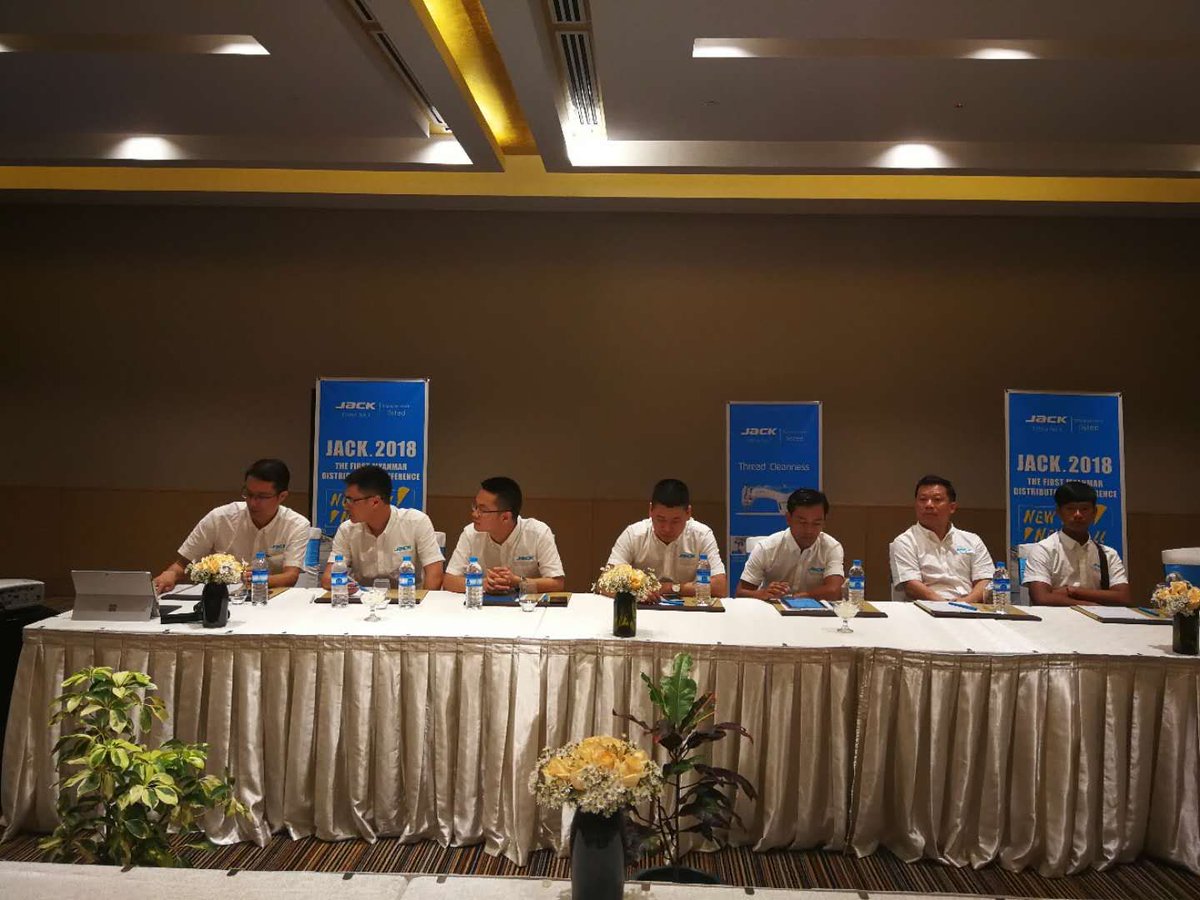 【Myanmar】Myanmar! New Sail, New Will!
en.chinajack.com/about/detail.a…
After carefully preparation, at 27th May, 20 and more Jack's distributor families came from all over the Myanmar country together presented at Yangon Novotel Hotel... 
#Myanmar #Jack #sewingmachine