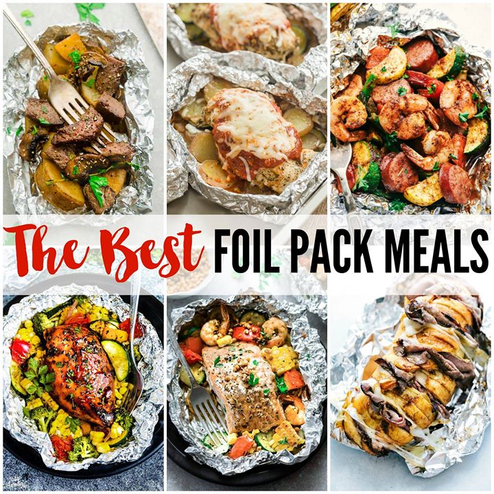 RecipesCritic's tweet photo. The BEST FOIL PACK MEALS!!  Perfect for camping, or thrown on the grill!  The perfect summer meals!! 
RECIPE HERE: https://t.co/9AyhSyMQu1 https://t.co/8R42rO6yKy
