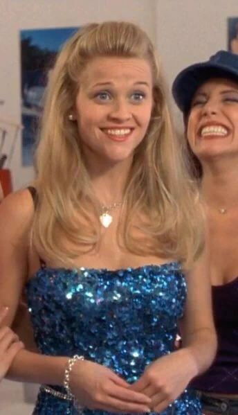 elle woods blue sequin dress Tomris Laffly on X: 