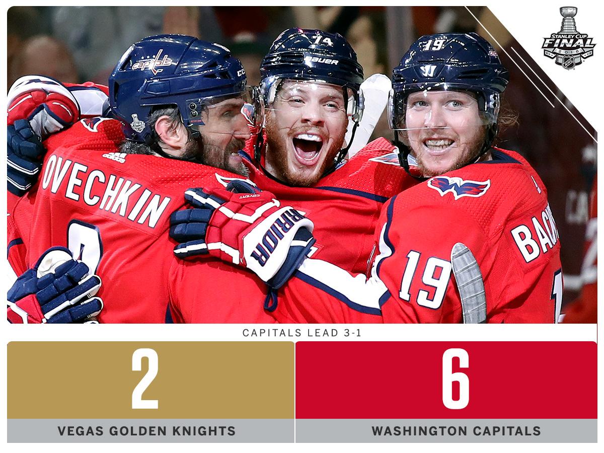 One win away from hoisting the cup!